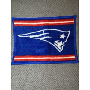 Vintage Biederlack‎ New England Patriot Fleece Pillow Sham Cover Standard Pillow